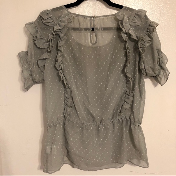 Free Generation Sheer Top - Picture 3 of 4